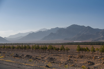 wilderness area and mountain landscape in Iran