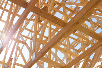 New home building in progress