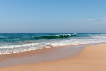 Fototapeta premium Coast of the Indian Ocean in Sri Lanka