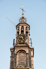 Fototapeta premium The Munttoren tower in Amsterdam, Netherlands.