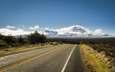Obraz premium Mount Ruapehu