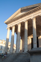 Naklejka premium Francia-Nimes-Il teatro