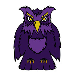 Owl logo team  mascot