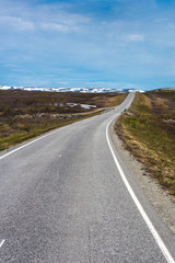 Route E69 in Finnmark, Northern Norway