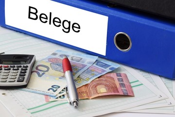 Finanzen / Steuererklärung - Belege