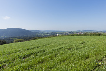 By the cape of quejo in the province of Cantabria