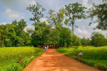 Road to Banteay Srey Temple, Cambodia