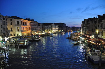 Obraz premium Nightime Grand Canal 