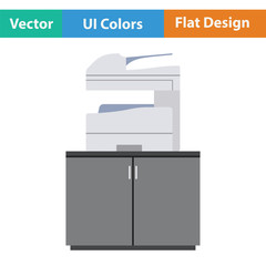 Copying machine icon