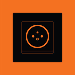 France electrical socket icon