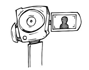 Video camera blog recording