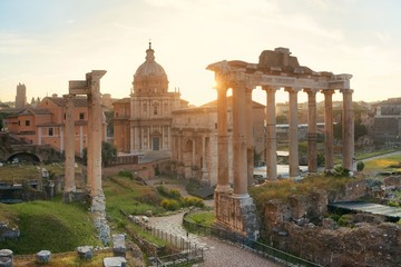 Fototapeta na wymiar Rome Forum