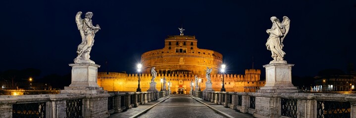 Fototapeta na wymiar Castel Sant Angelo