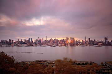 Obraz premium Manhattan midtown skyline