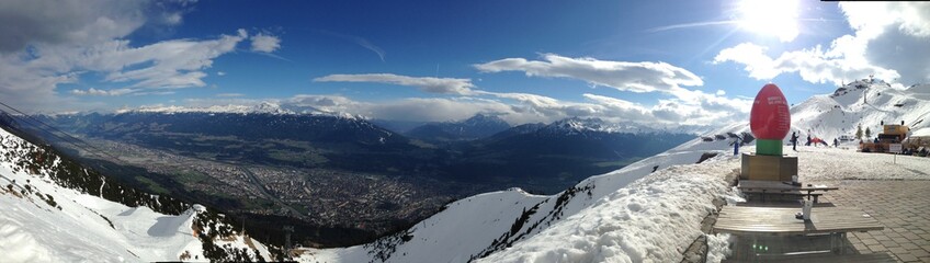 Innsbruck City Panorama