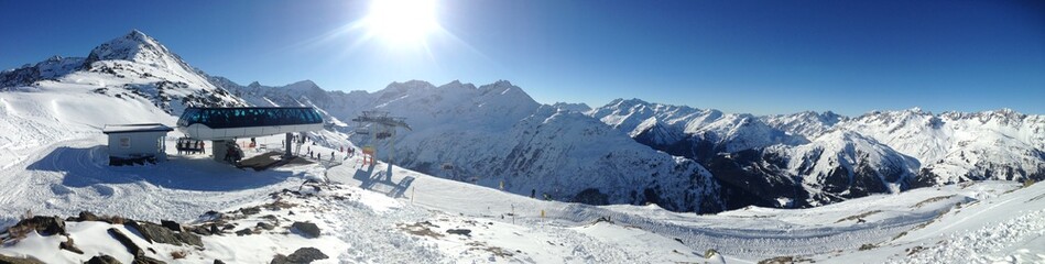 High top at Rendle, St Anton - Austria