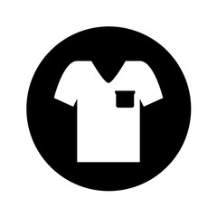 masculine shirt clothes icon vector illustration design