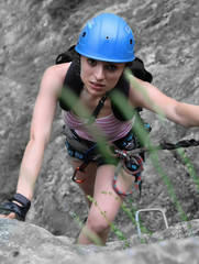 Via Ferrata Del Rouas(GIMP 2 ) 2010