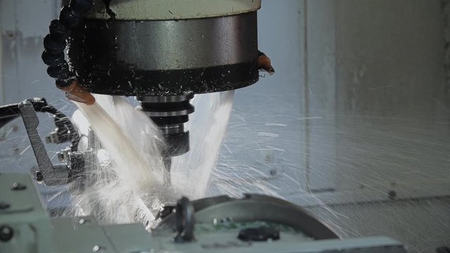 Milling machining centers CNC for metal processing