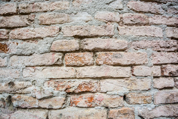 Textured background: old brick wal