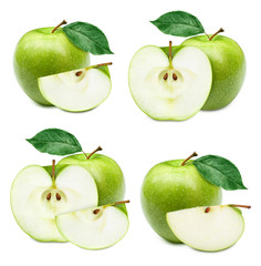 apple fruits with leaf