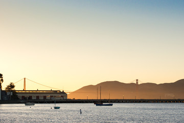 Fototapeta premium The Golden Sunset