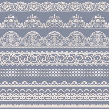 seamless lace border