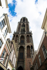 tower church building in Netherlands main city