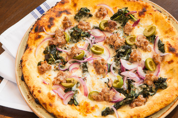 fennel sausage pizza