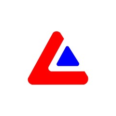 letter A logo vector