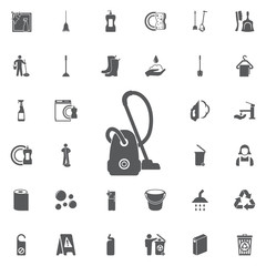vacuum cleaner icon.