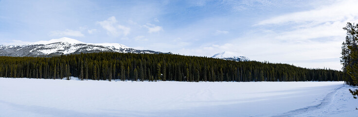 Lake Louise Banff National Park in Winter 