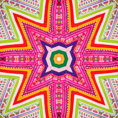 Abstract kaleidoscope or endless pattern.