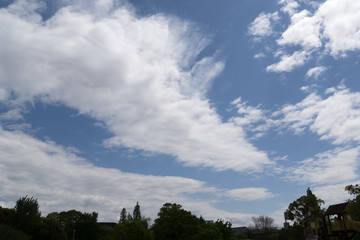 青空　雲