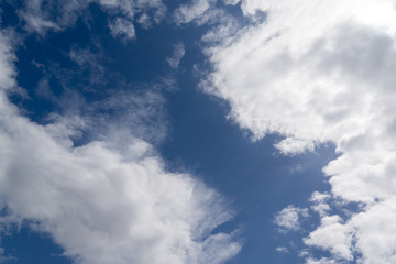 青空　雲