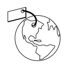 Ecology label tag icon vector illustration graphic design