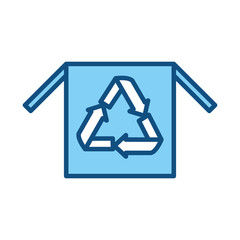 Obraz premium Recycle reduce and reuse icon vector illustration graphic design