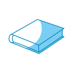 academic book icon over white background. vector illustration