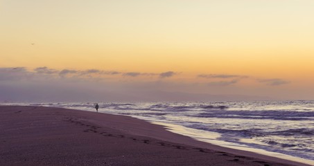 Paseo por la playa. Serenidad.