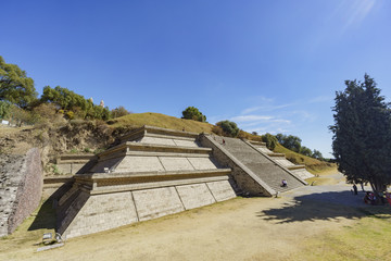 The famous Pyramid of Cholula