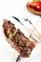 Delicious Grilled Striploin Steak
