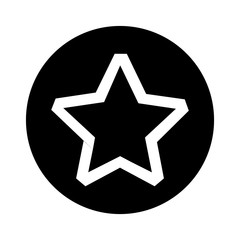 Obraz premium decorative star isolated icon vector illustration design