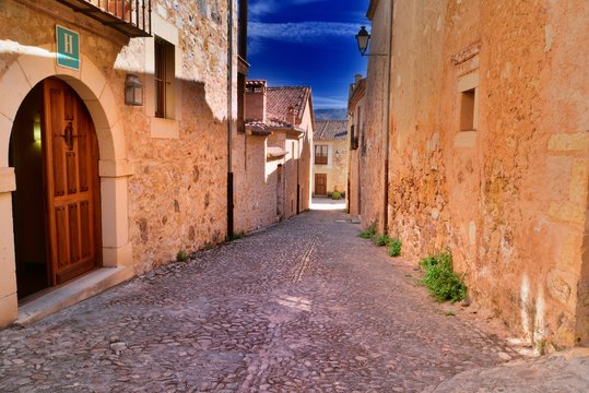 calles medievales en Pedraza