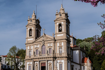Obraz premium Good Jesus of Mount (Bom Jesus do Monte) Monastery. Braga.
