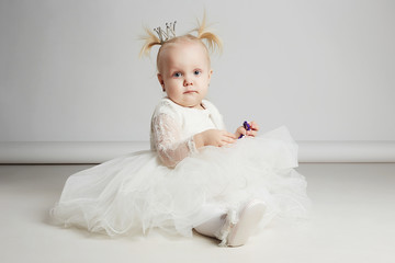 funny child.little baby princess