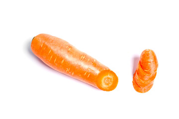 carrot isolated