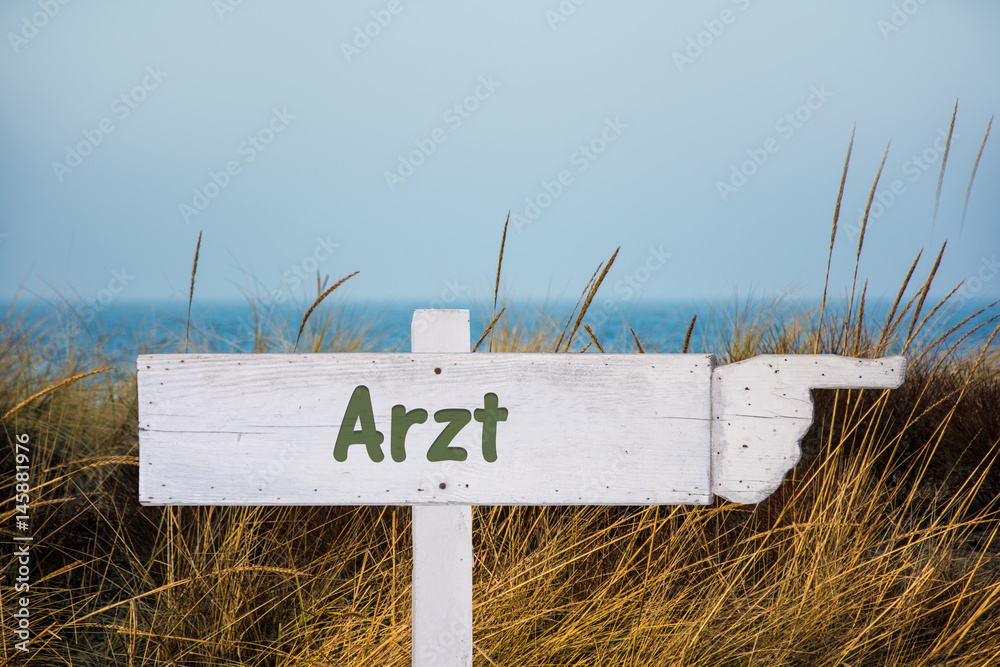 Poster Schild 195 - Arzt