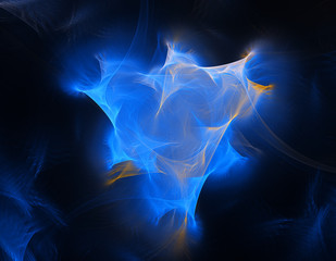 Abstract fractal illustration for creative design