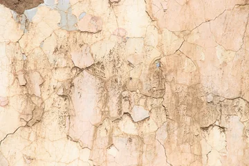 Photo sur Plexiglas Vieux mur texturé sale Destroyed House Wall