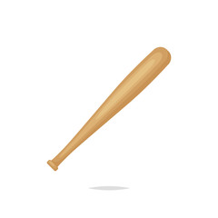 Baseball bat vector
